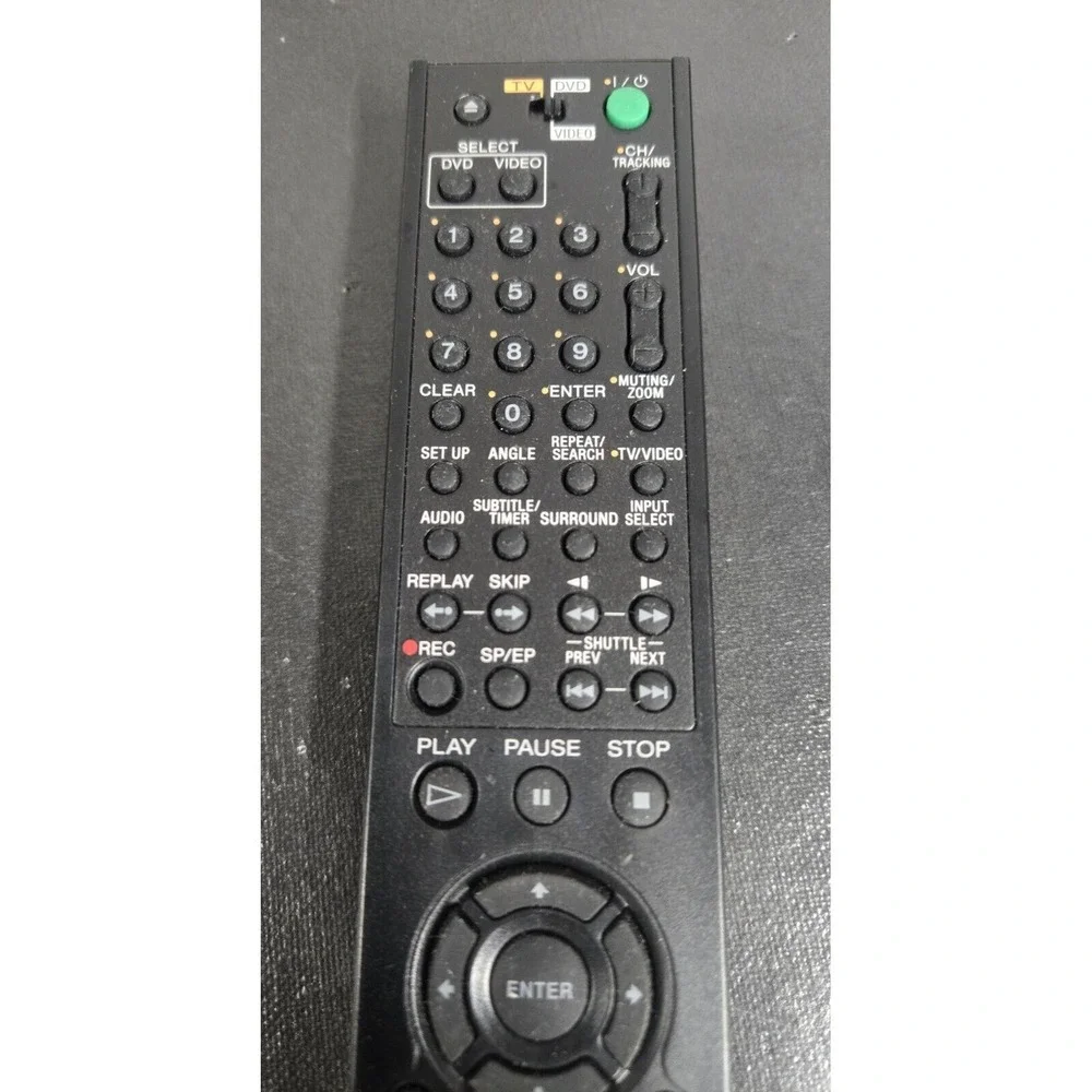 SONY VIDEO DVD COMBO REMOTE CONTROL TESTED & WORKING RMT-V504A REPLACEMENT